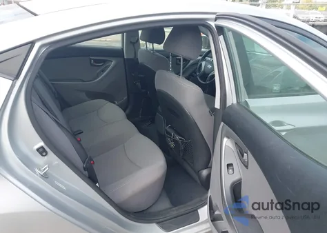 2014 Hyundai Elantra Se from USA, damaged, VIN KMHDH4AE5EU029548